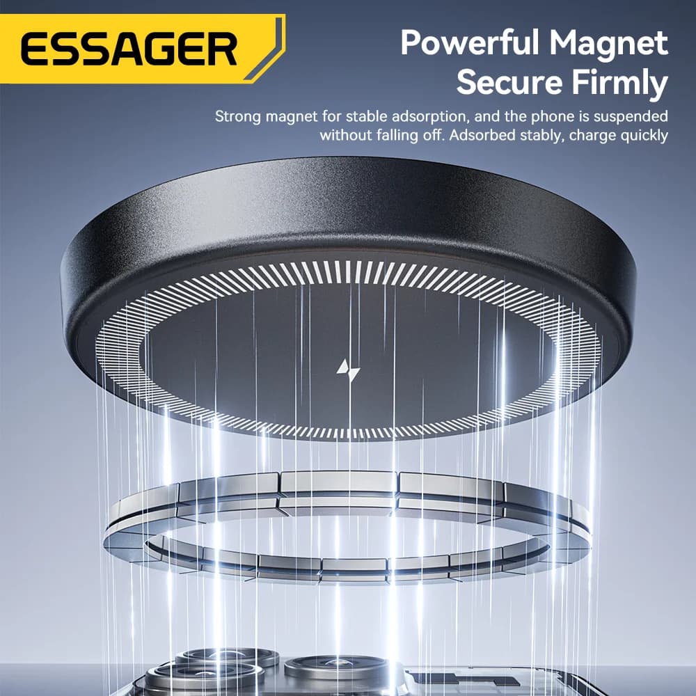 Stesen Pengecasan Wayarless Magnetik 4-dalam-1 15W