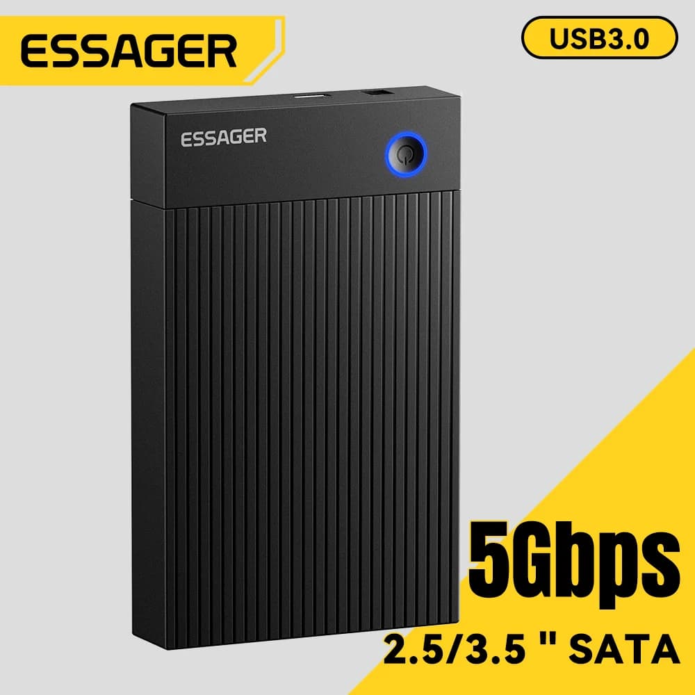 Kes Pemacu Keras SATA 3.0 3.5 inci USB 3.0