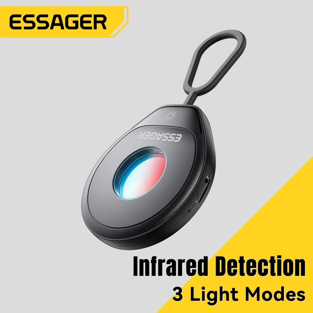Pengesan Kamera Tersembunyi Mini Mudah Alih dengan Penjejak Lens Inframerah