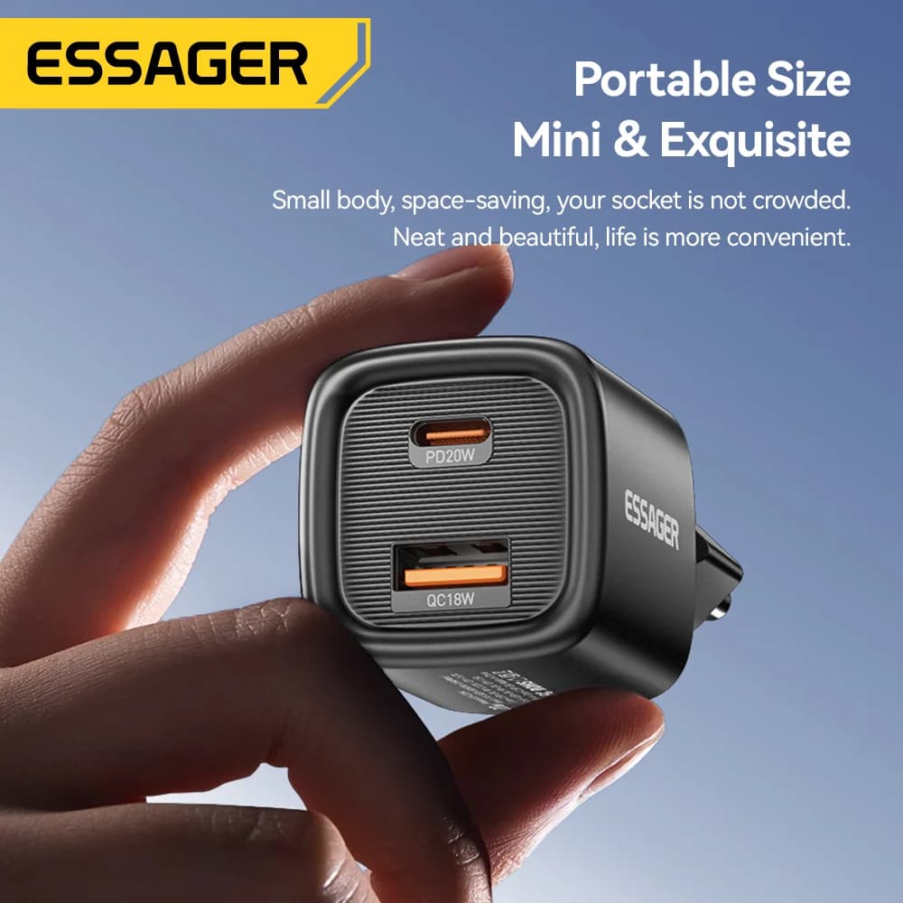 Pengecas Pantas USB-C PD 20W