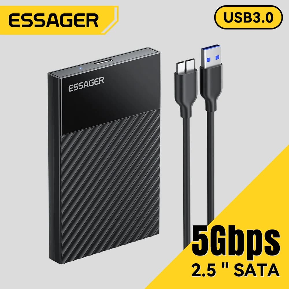 Sarung SSD/HDD SATA USB 3.0 Saiz 2.5-Inci