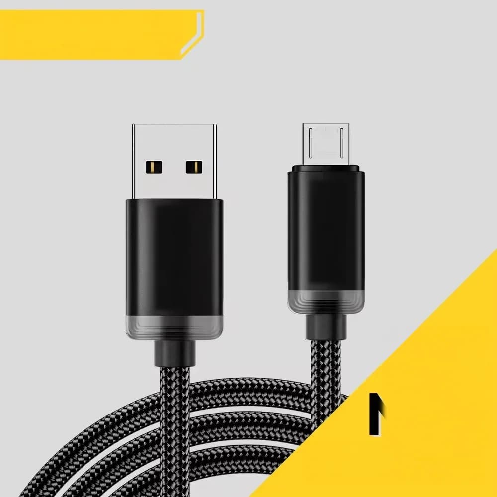 Kabel Data Pengecasan Pantas Micro USB 2A 3m