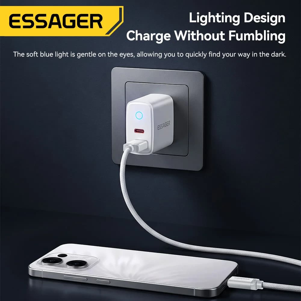 Set Pengecas Pantas USB-C PD 20W