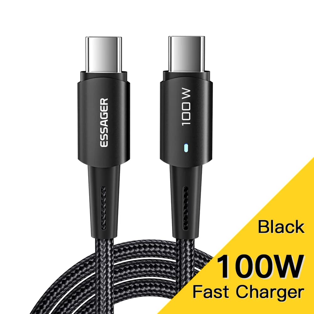 Kabel Data USB-C Pengecasan Pantas Super 240W 6A
